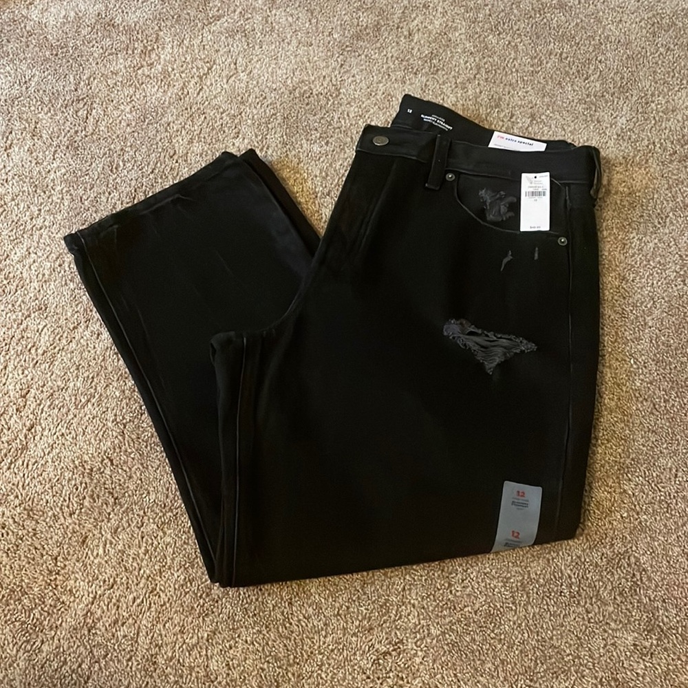 Old navy black denim pants
